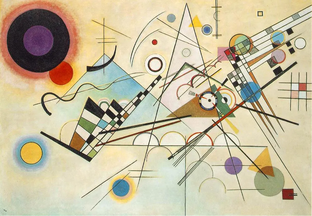 Wassily Kandinsky, Composition VIII, 1923, The Solomon R. Guggenheim Museum, New York, NY